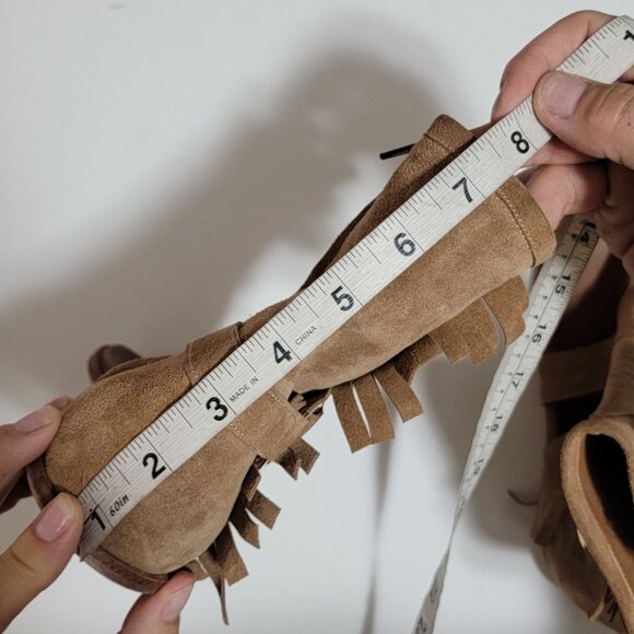 NEW Artisan Crafted By Zigi Aldonza Gladiator Sandals Womens 9 Suede Fringe Boho - Picture 8 of 10